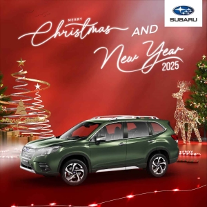 Cùng Subaru Chào Đón Giáng Sinh An Lành & Chúc Mừng Năm Mới 2025 